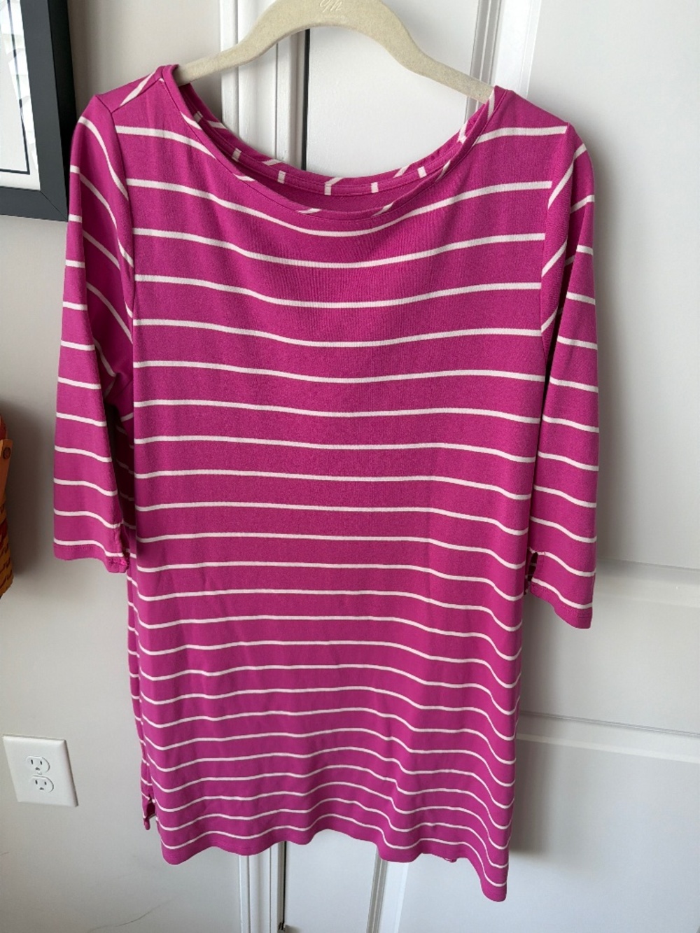 Isaac Mizrahi stretch knit dress size Petite large